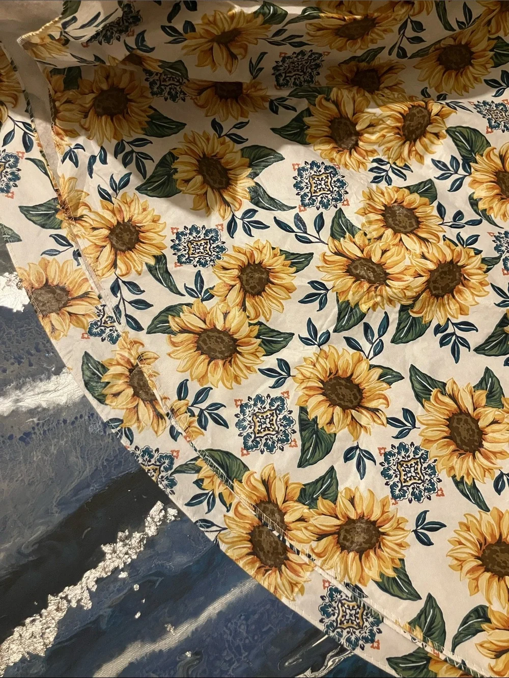 Sunflower used once